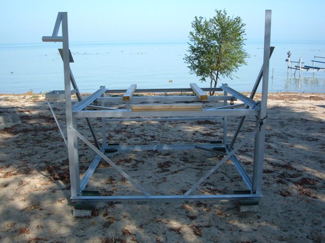 Homemade Boat Lift