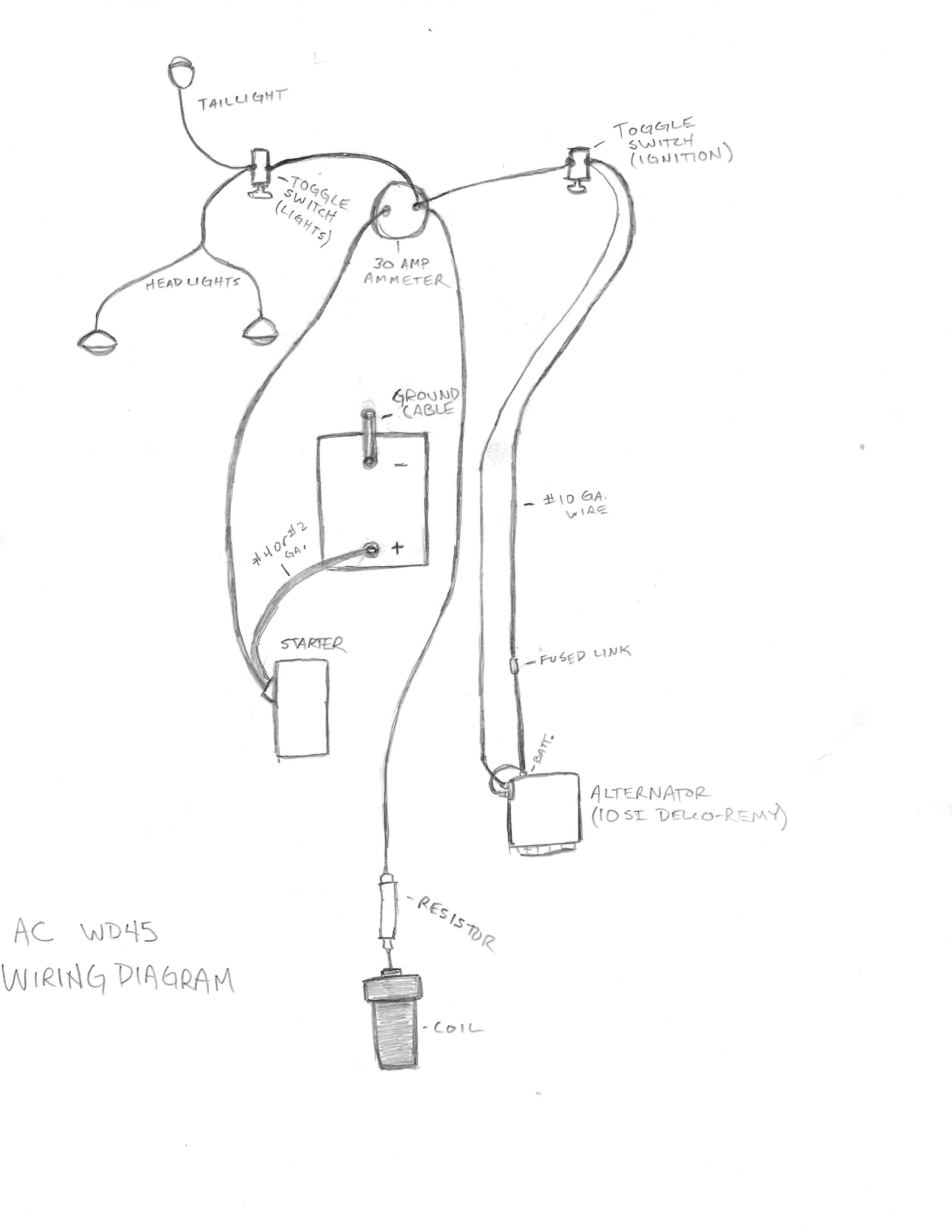 Advice on wiring 12V WD45 - AllisChalmers Forum