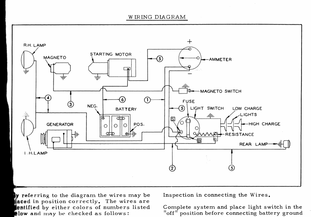 wd 45 6 volt wiring diagram - AllisChalmers Forum